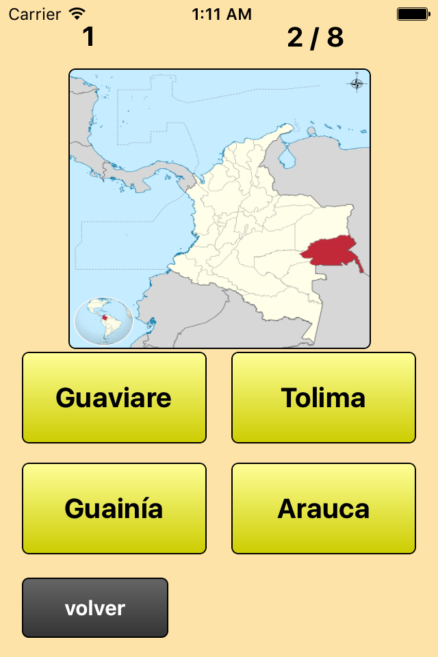 Departamentos de Colombia
