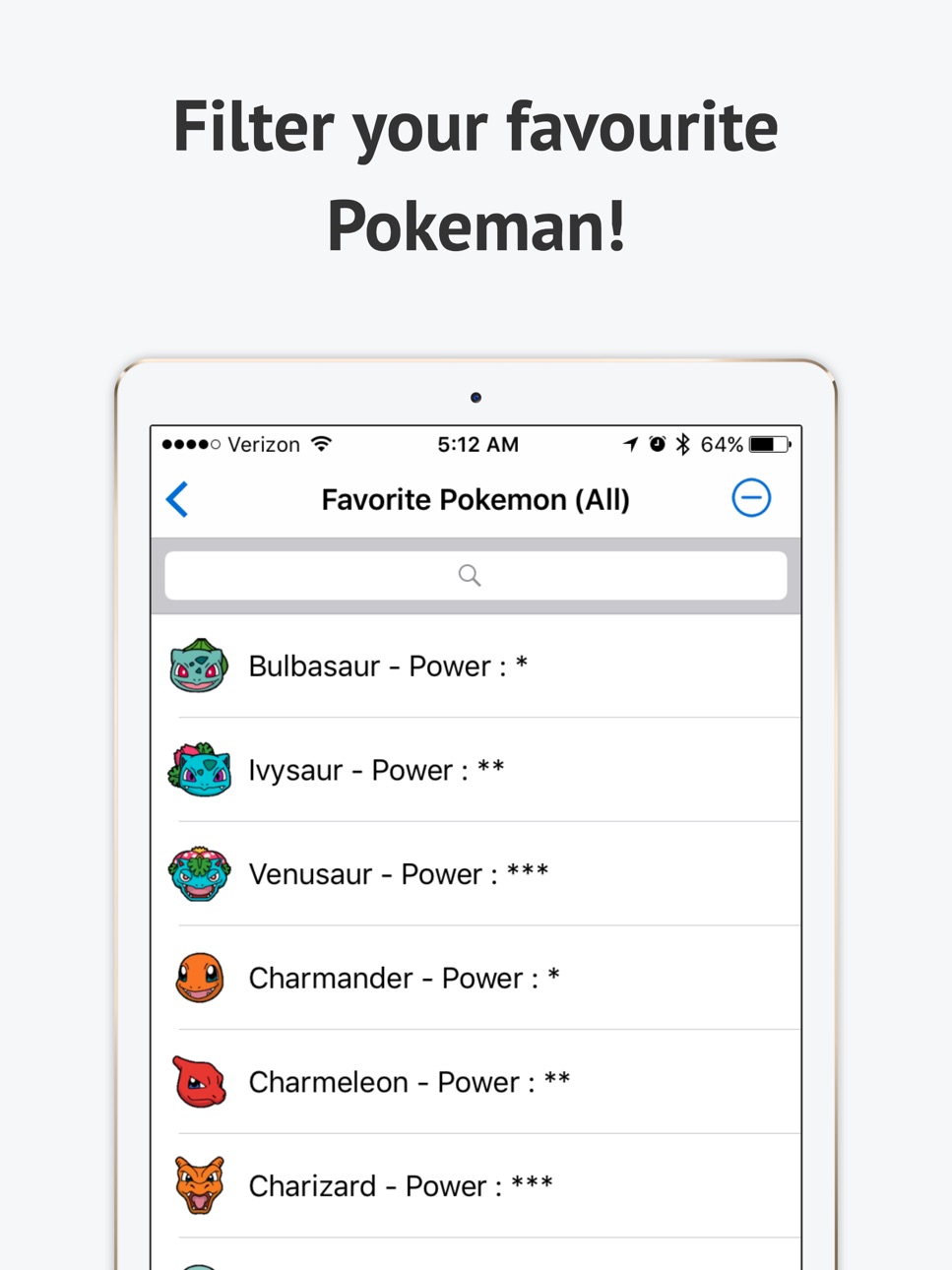 iPad screenshot