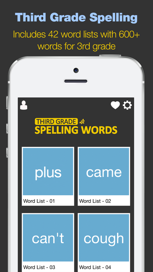 Third Grade Spelling Words - 1.1 - (iOS)