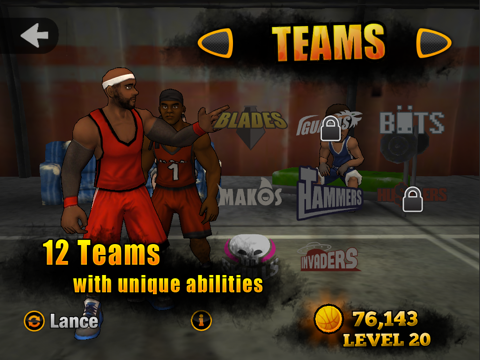 Screenshot #5 pour Jam League Basketball