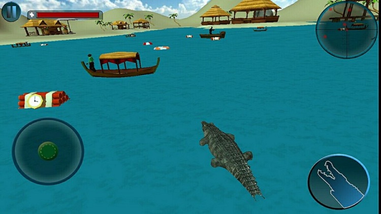 Wild crocodile attack simulator:AdventureAlligator screenshot-3