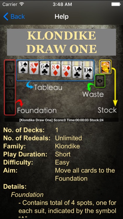 Solitaire * screenshot-4