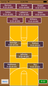 Coach's Clock screenshot