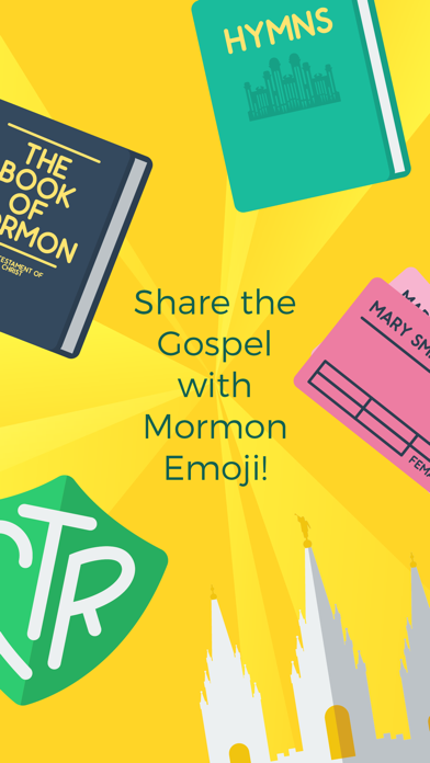 Mormon Starter Pack | Mormoji by Mormon Buzzz™ iPhone screenshot 1 - Lifestyle app