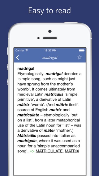 Word Origin Dictionary - a dictionary of etymologyのおすすめ画像4