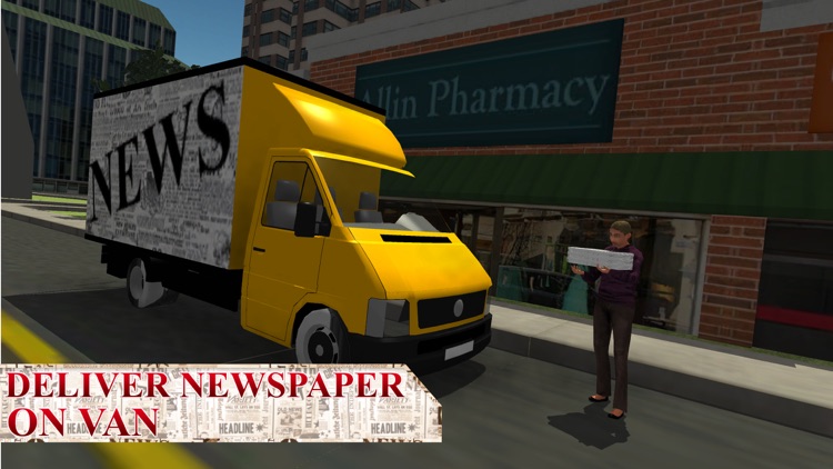 Newspaper Delivery Boy & bike ride game screenshot-3