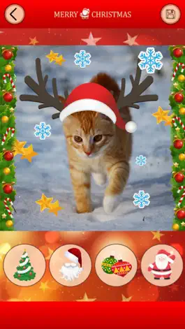 Game screenshot Funny Face - New Year, Christmas Photo Stickers hack