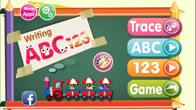 ABC 123 Writing Coloring Book for Kids P