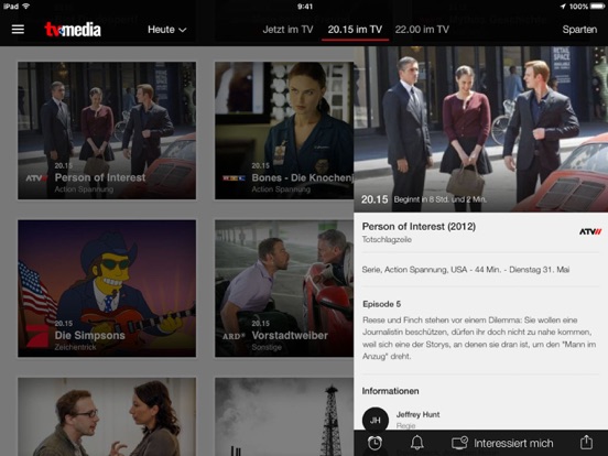 Screenshot #5 pour TV-MEDIA das beste TV Programm