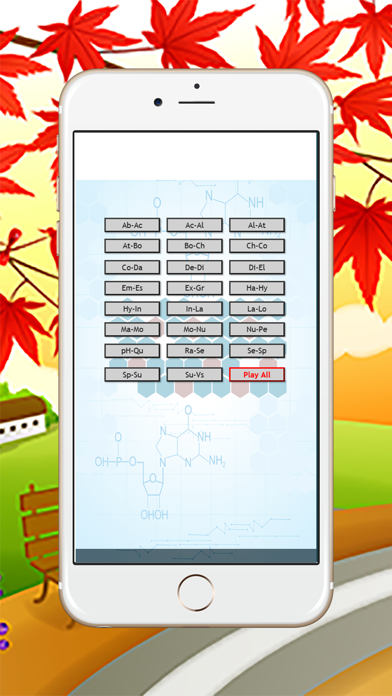 Screenshot #2 pour Vocabulaire Chemistry Gratuit Basic