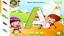 Game screenshot ABC Alphabet Tracing Writing Letters for Preschool mod apk