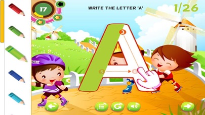Screenshot #1 pour ABC Alphabet Tracing Writing Letters for Preschool