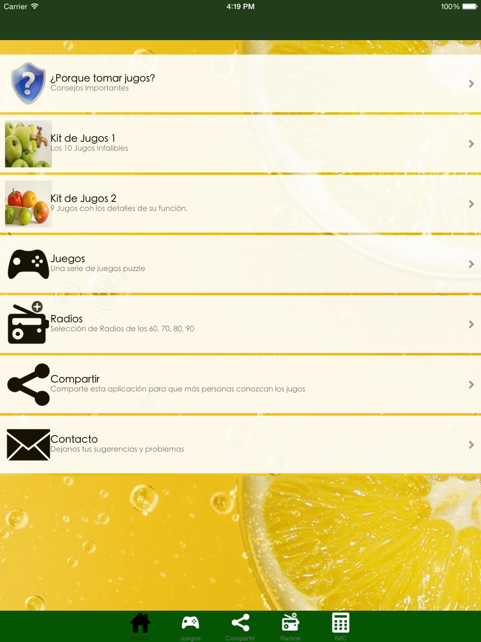 Jugos Para Bajar De Peso screenshot 6
