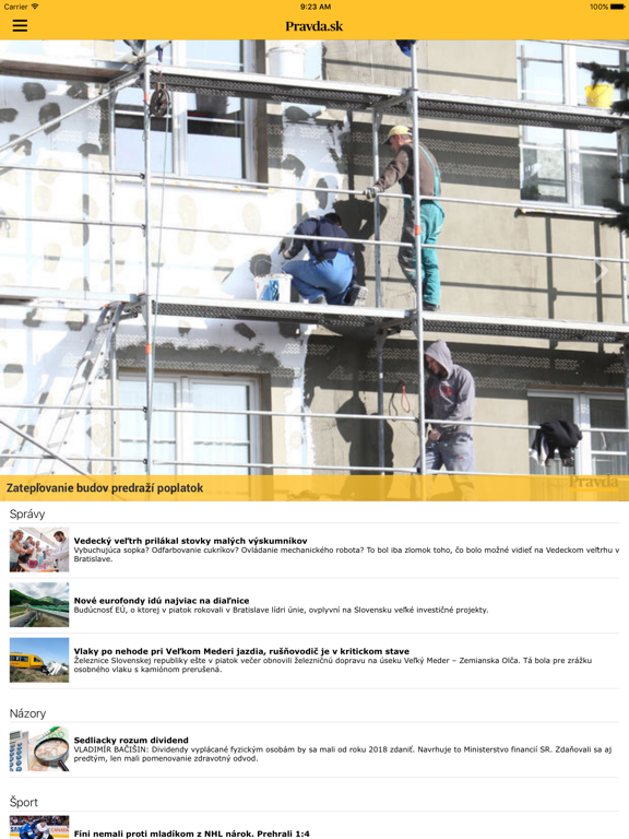 Screenshot #4 pour Pravda.sk