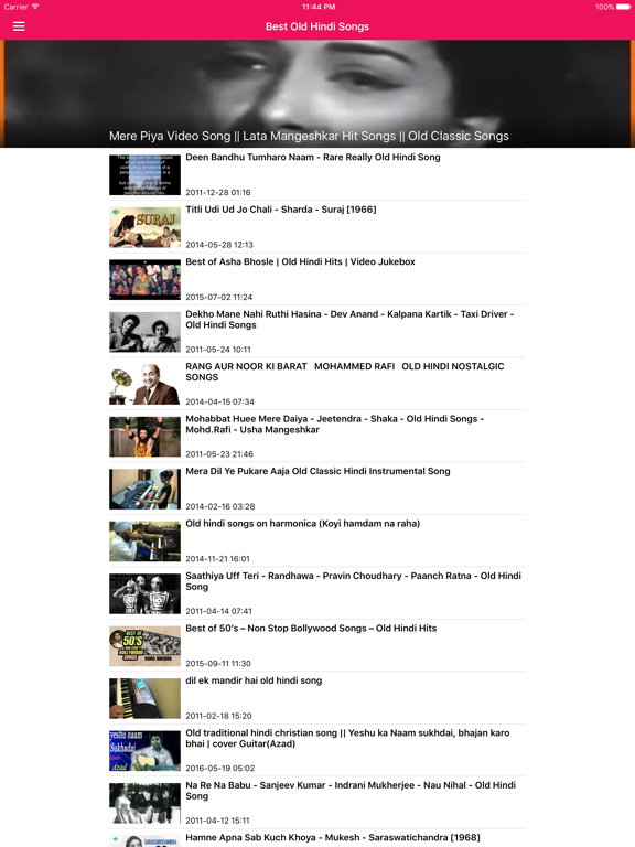 Hindi Songs & Indian Music Free - Bollywood's Best iPad screenshot
