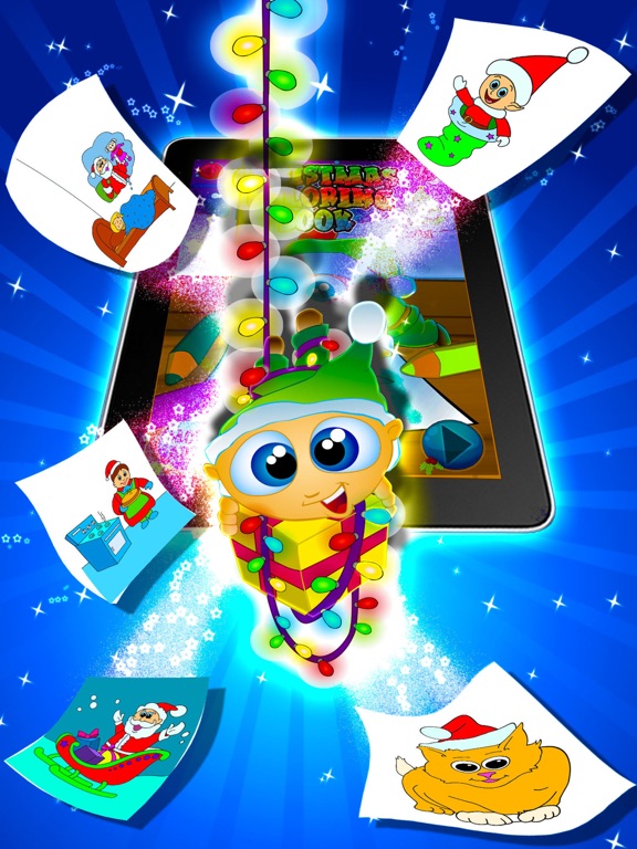 Screenshot #6 pour Christmas Coloring Toy Book