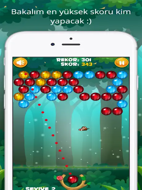 Tropik Rush - Bubble Shooter & Balon Patlatma Oyunu