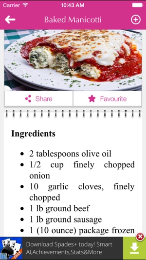 Italian Food Recipes - best cooking tips, ideas(圖3)-速報App