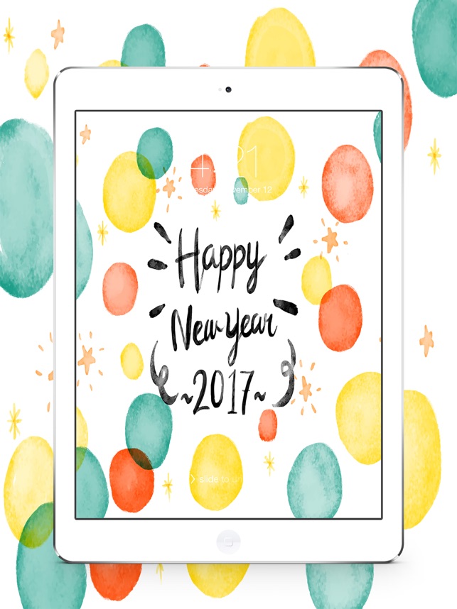 Happy Lunar New Year 2017 Wallpapers for iPad(圖4)-速報App