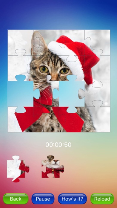 How to cancel & delete Christmas Snow Game - Jigsaw Puzzles from iphone & ipad 1