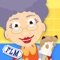 Your little one can hang out with grandma in her kitchen with this educational app