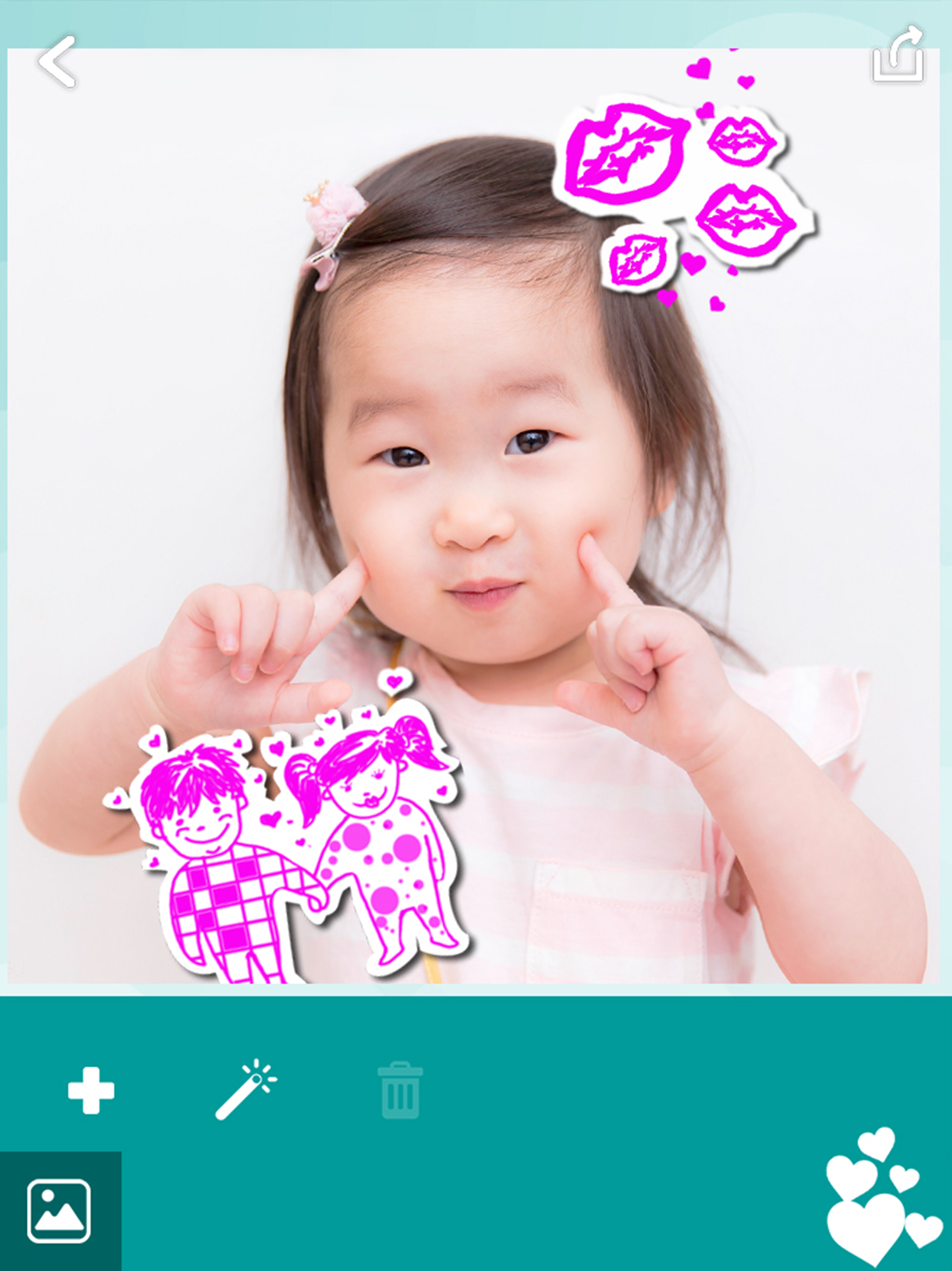 Cute Stickers for Photos – Best Pic Studio Editor
