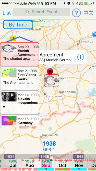 How to cancel & delete World War II on ChronicleMap from iphone & ipad 3