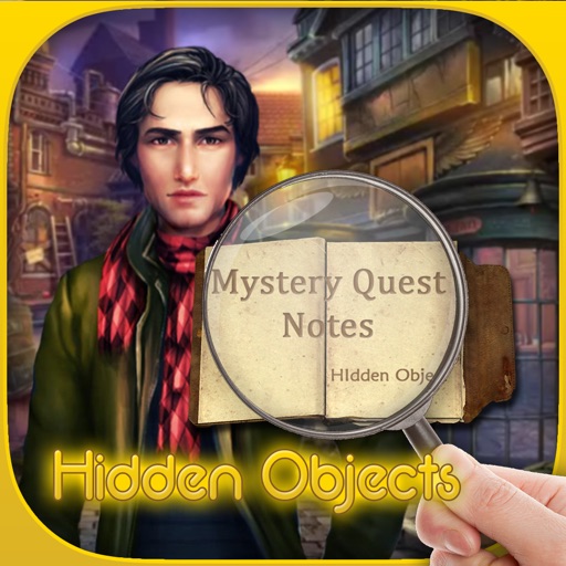 Mystery Quest Notes - Hidden Objects icon