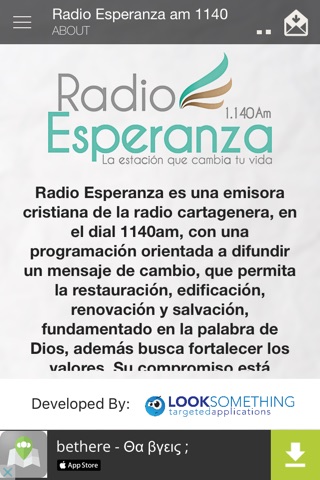 Radio Esperanza am 1140 screenshot 3