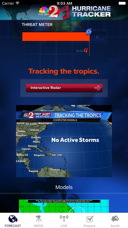 Hurricane Tracker WESH 2 Orlando, Central Florida