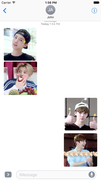 LU HAN Stickers