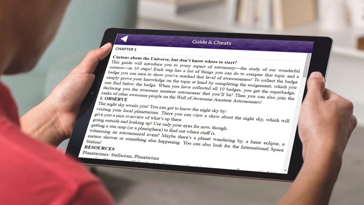 App Guide for Astronomy Events with Push