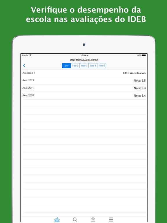 Screenshot #5 pour Escolas Brasileiras - Desafio de apps cívicos TCU