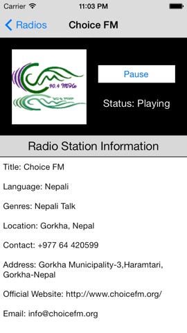 Nepal Radio Live Player (Kathmandu / Nepali / Devanagari)のおすすめ画像5