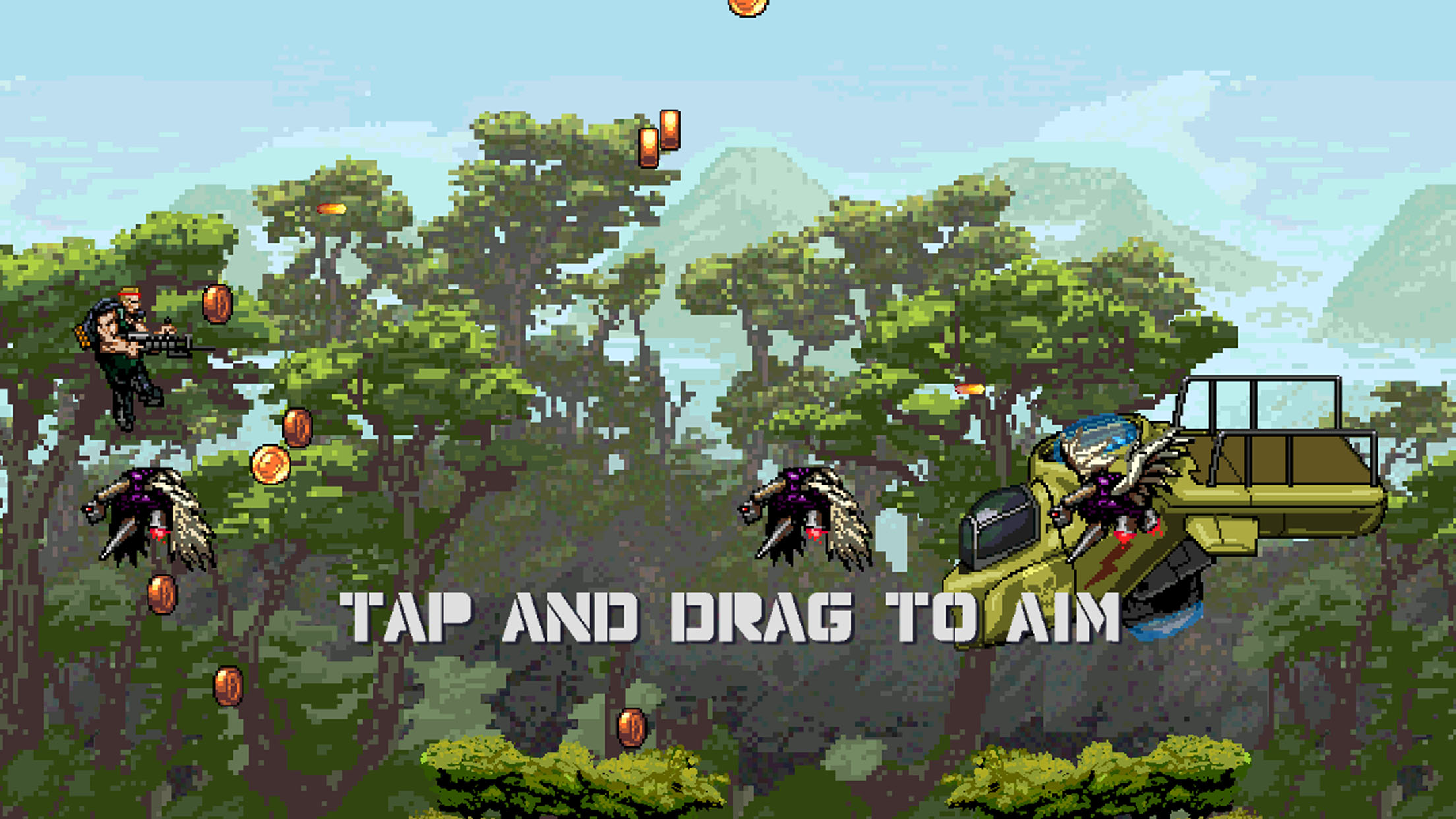 Gun Man HD Arcade game. Free