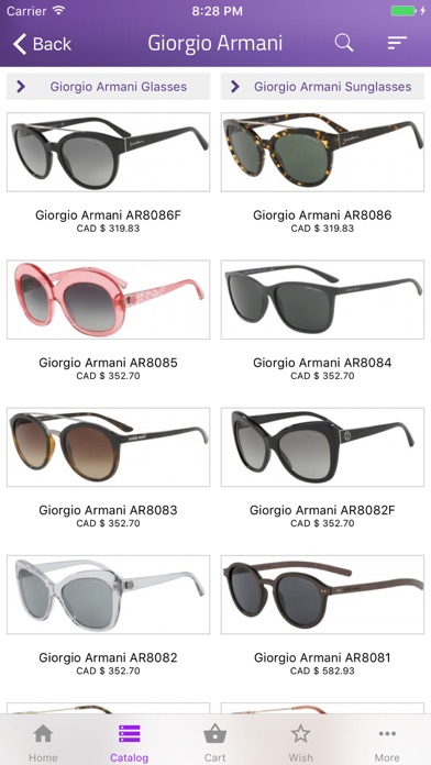 Screenshot #2 pour illuminata optical store