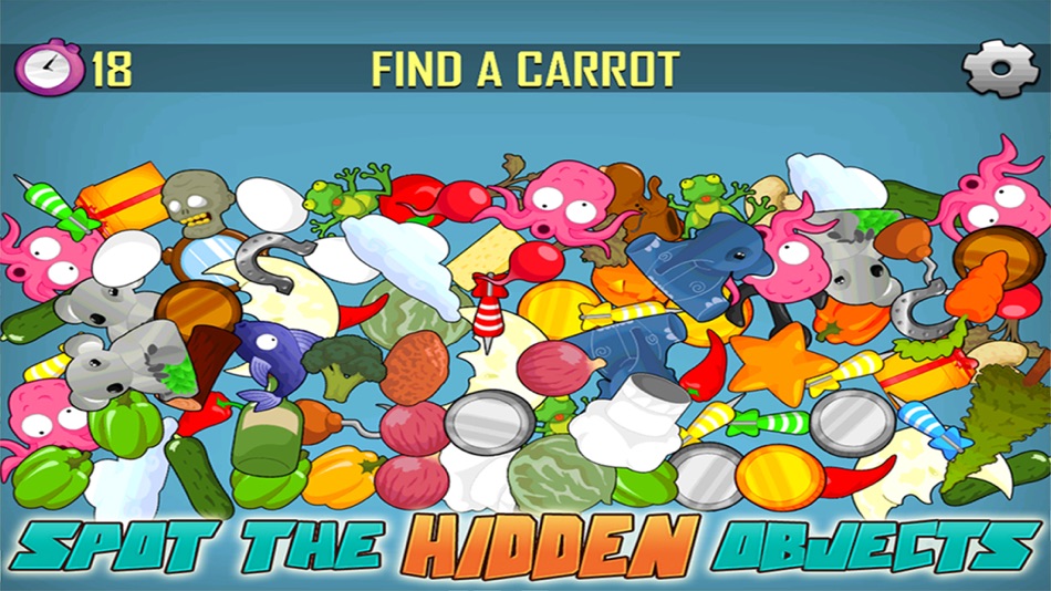 Spot The Hidden Objects - Free Kids Puzzle Games - 1.2 - (iOS)