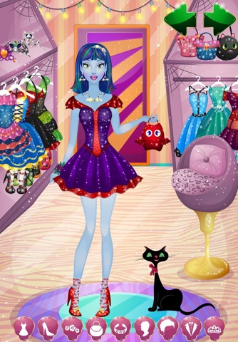 Monster Girl Prom - Spa, Makeup & Dressup Makeover screenshot 4