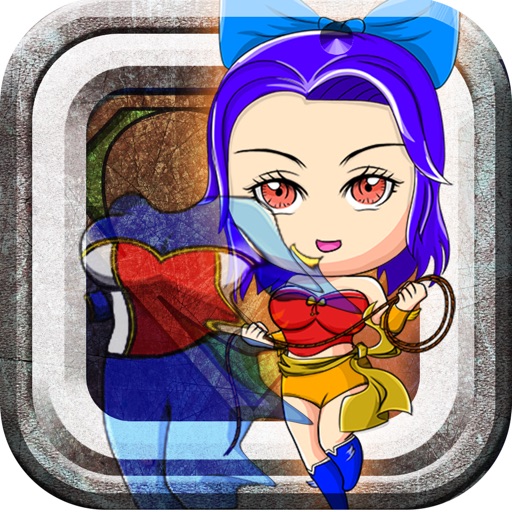 Chibi Woman Create Avatar Dress up On Superheroes iOS App