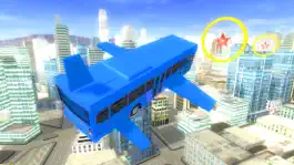 Game screenshot Flying Bus City Stunts Simulator - Collect stars by performing stunts in 3D modern city apk