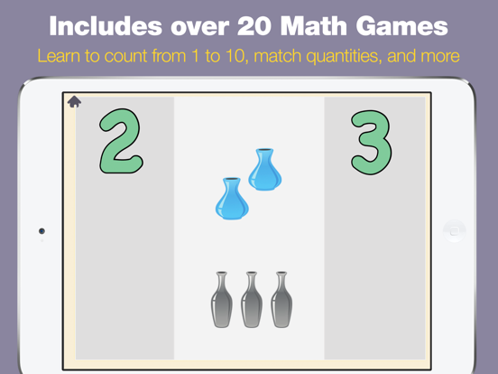 Preschool Math App - First Numbers and Counting Games for Toddlers and Pre-K Kids iPad screenshot 4 - Education app