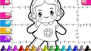 My Coloring Book: Girls - 抽選ゲームのおすすめ画像4