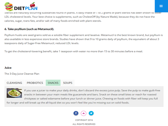 Screenshot #6 pour Diet Plan Weight Loss