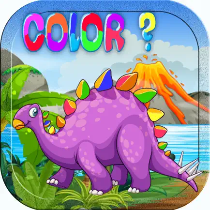 1st Dinosuar Colour Matching Coloring Girls & Boys Читы
