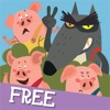 The Adventures of the Three Little Pigs FREE