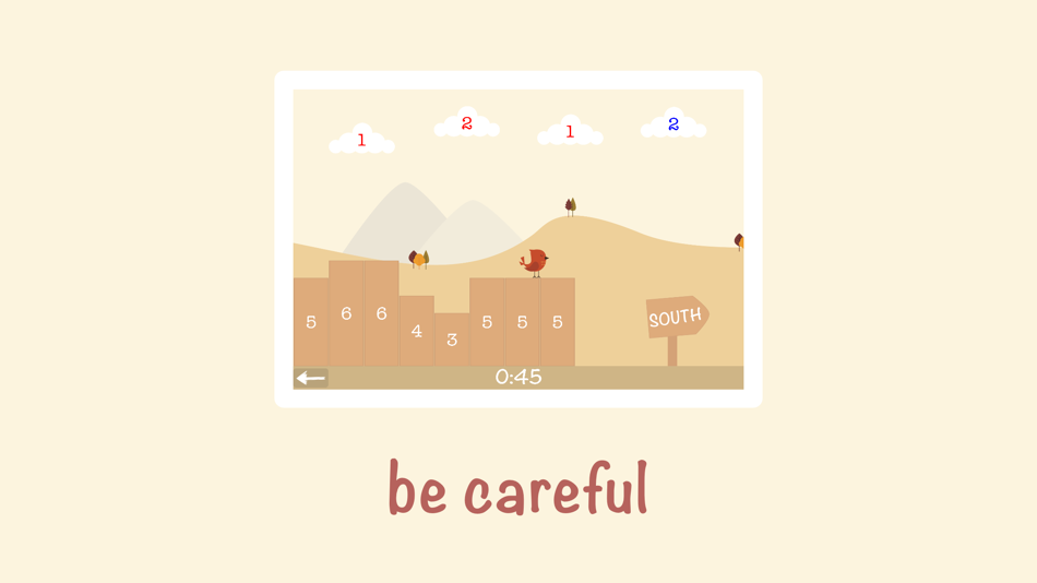 #2. Math Run Numbird Free Number Adventure Wandering (iOS) 由: Alisa Unzhakova