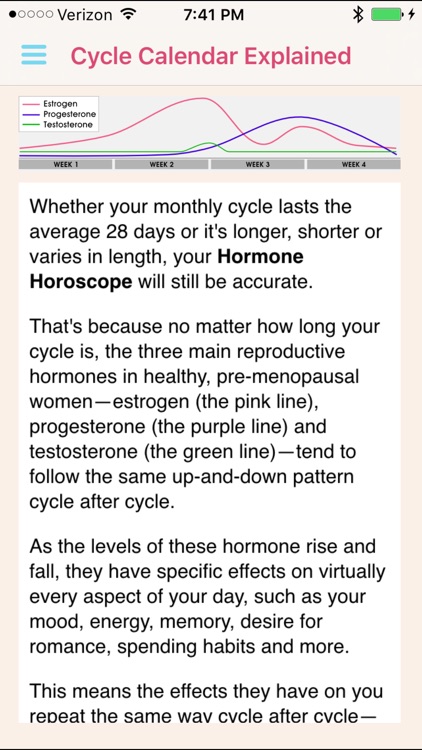 Hormone Horoscope Pro screenshot-3