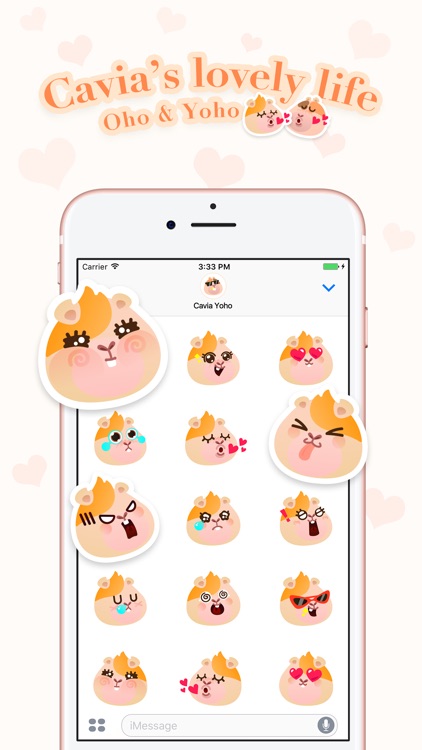 Cavia Oho Stickers