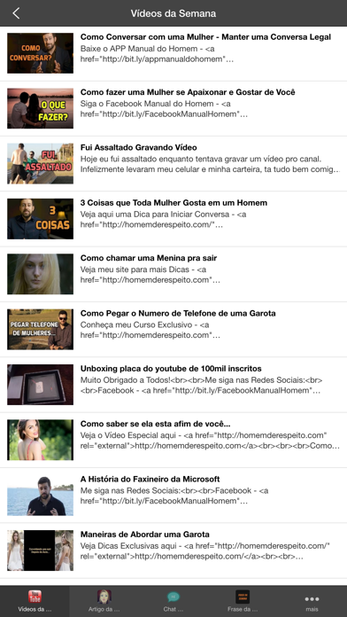Screenshot #2 pour Manual do Homem