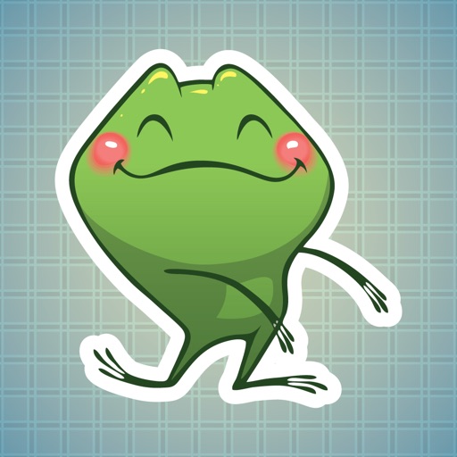 Sticker Me: Happy Frog iOS App